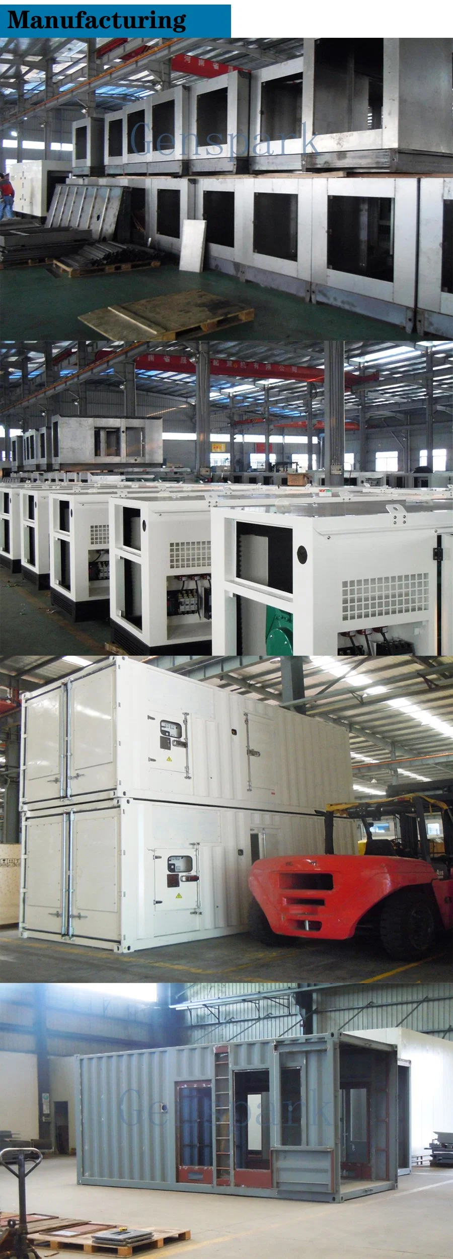 50Hz 3 Phase Diesel Power Silent Diesel Generator 80 kVA for Emergency Power