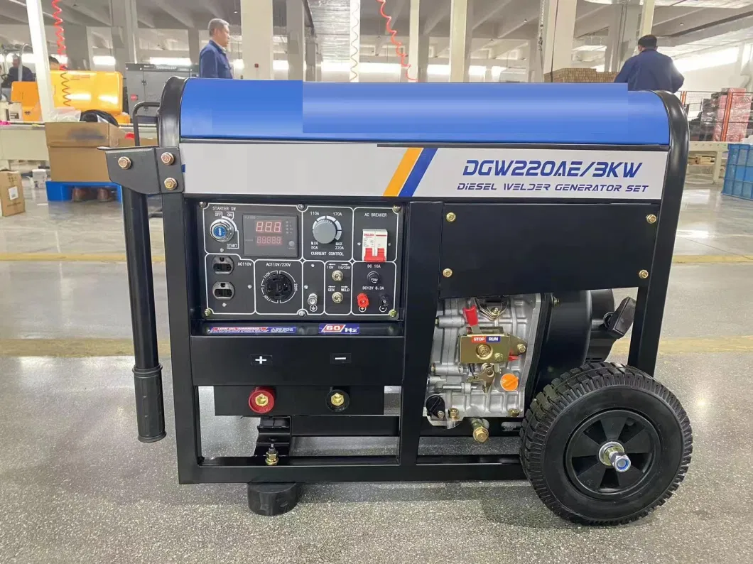 Slong Portable Diesel Welding Machine 3kw Diesel Welding Generator