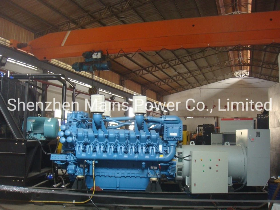 2250kVA 1800kw Mtu Diesel Generator Standby Power Plant 16V4000g23 Engine