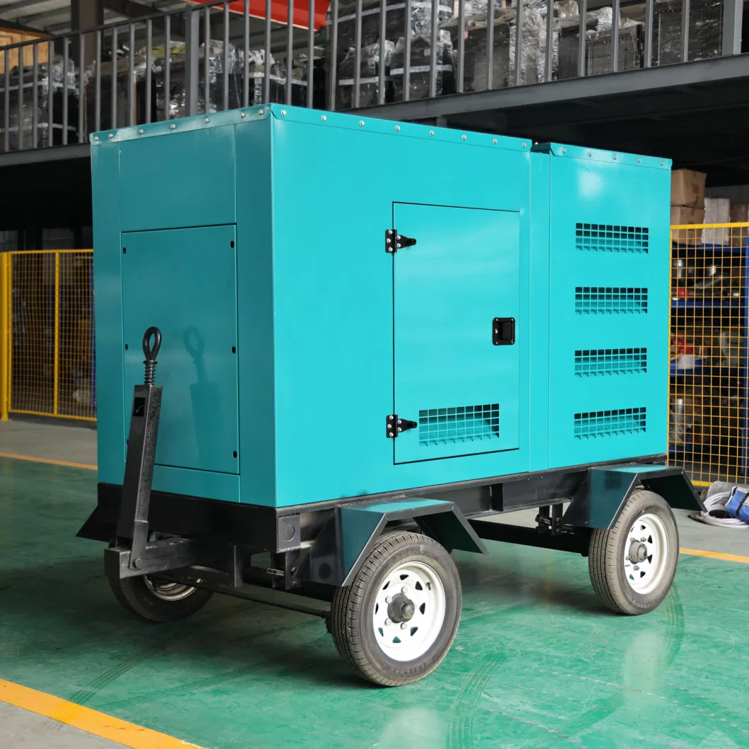 Electricity Generator Cummins Volvo Weichai Engine Soundproof 80kw 100kVA Silent Diesel Generator with Canopy