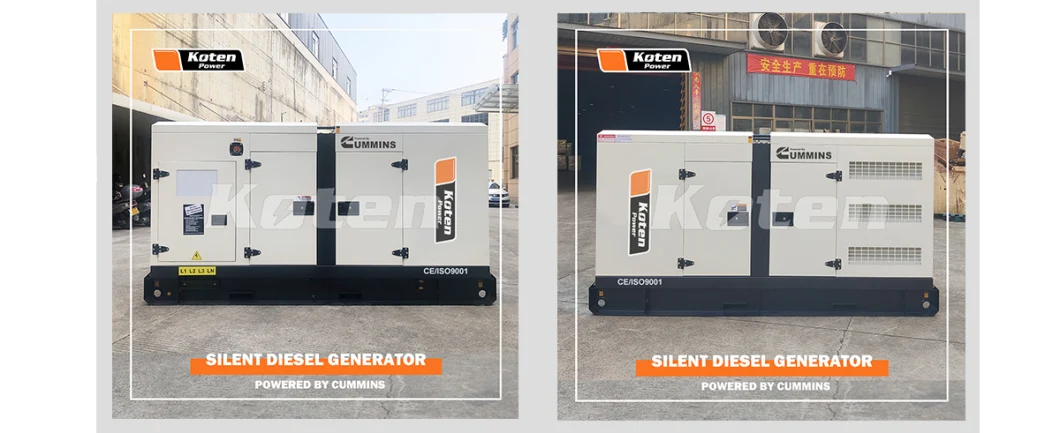 Supply Dcec Series 200kw 250kVA Electric Silent Diesel Power Generator