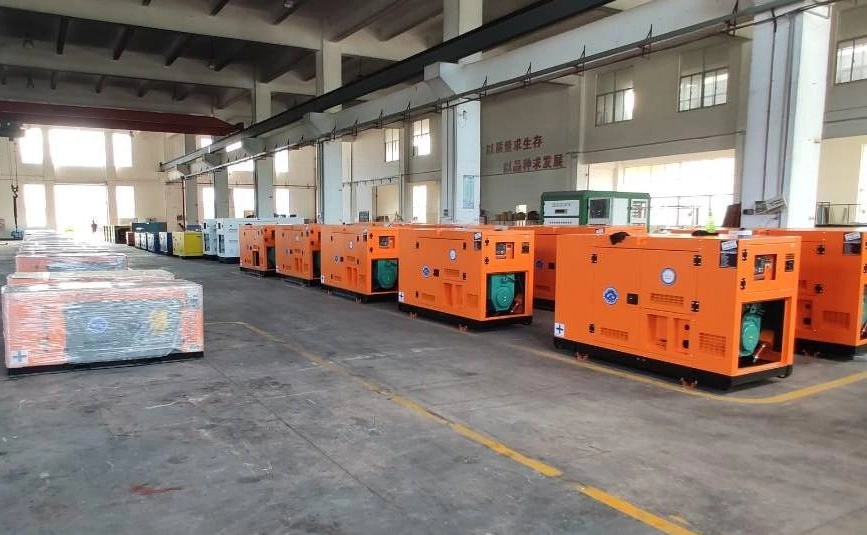 15kVA to 100kVA Water Cooling Silent/Soundproof Diesel Power Generator Electric Generators with Cummins FAW Engine for Commercial Use