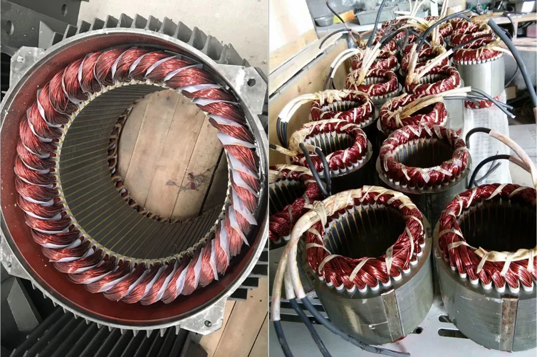 30kw 375rpm 450rpm Low Rpm Turbine Generator, Direct Drive Brushless Permanent Magnet Generator