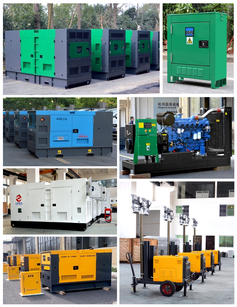 20kw 50kw 100kw 200kw 500kw 800kw 1000kw Silent Power Generation Electric Diesel Generator for Home Mining Rental Industrial Genset Telecom Construction Set