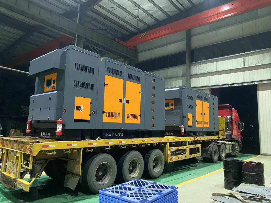 Silent Electric Generator with Cummins Engine 440kw 550kVA Soundproof Diesel Generator for Commercial Industrial