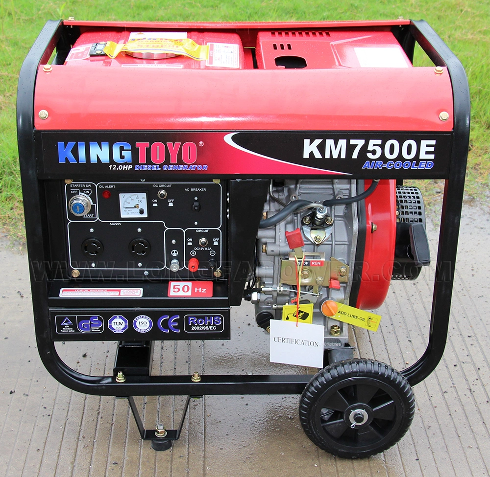 Portable Gasoline Diesel Inverter Welding Generator for Sale 200 250 300 AMP 5kVA 6kVA 7kVA Gas Engine Driven Stick Welder Generator and Welding Machine Price