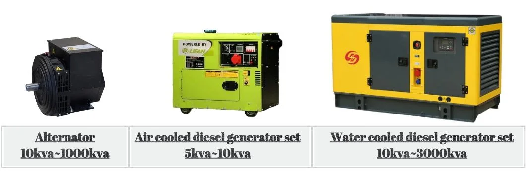 China Factory Portable Generator Diesel Price 50 kVA AC Three Phase Water Cooling Canopy Diesel Marine Generators for Home