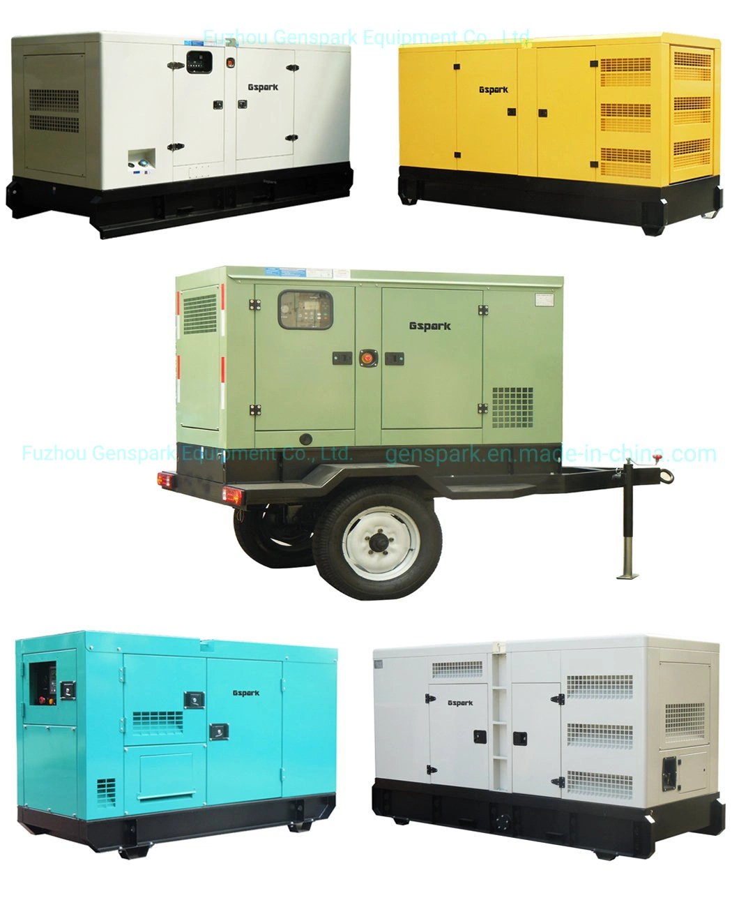 50Hz/60Hz Three Phase Diesel Engine Power Electric Generators 20 kVA Generator Price