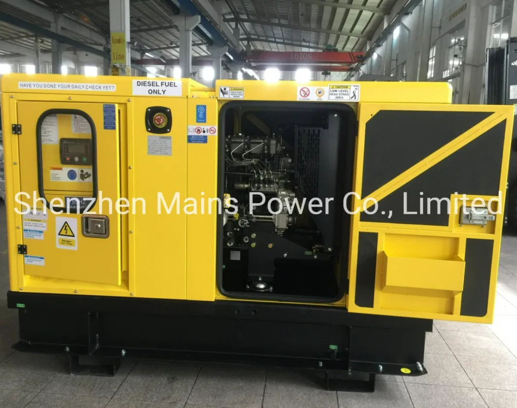 15kVA Standby Perkin Diesel Geenrator MP15e Perkin Generator Soundproof Genset