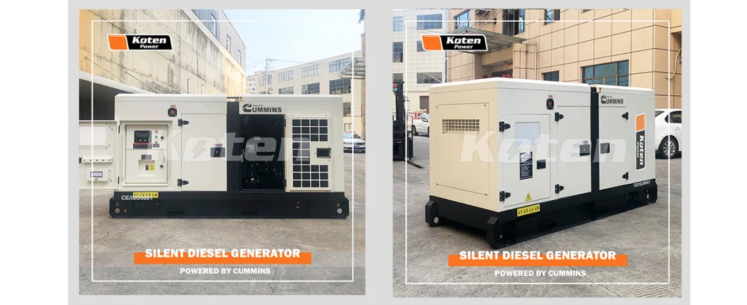 Supply Dcec Series 200kw 250kVA Electric Silent Diesel Power Generator