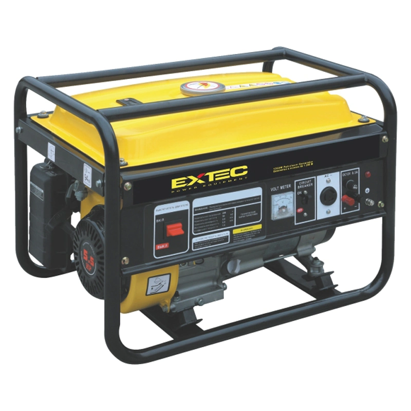 Extec Fuan Factory Selling Ex3800 2.8kw-3.2kw 170f 210cc Displacement Brushless AVR 50Hz 60Hz Recoil Starting Hand Starter Gasoline Generator for Home Use