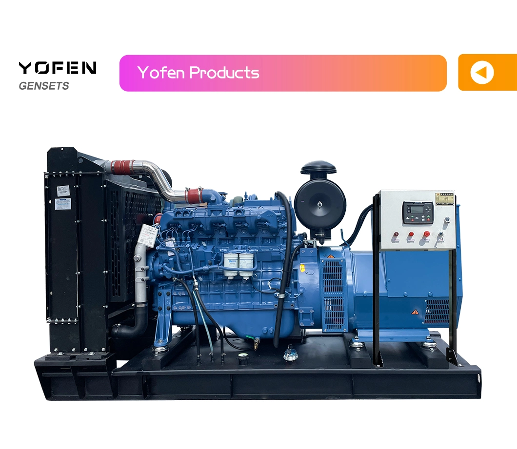 High Quality Open Genset 25/30/50/100/125/150/200/225/250/300kVA Kw Prime China Engine Ricardo/Yangdong/Yuchai/Sdec/Isuzu/Lovol/Volvo/Deutz Diesel Generators