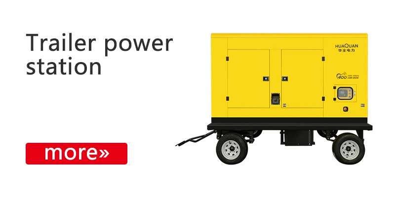 60kw 75kw 120kw 150kw Water Cooled Mobile Trailer Type Low-Noise Diesel Generator Price with Dk-Cummins Engine