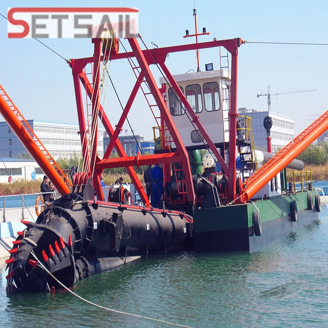 Hydraulic River Sand 26 Inch Dredger with Submersible Dredge Pump