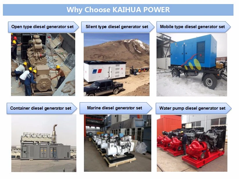 80kw with USA Cummin Engine Taizhou Factory Direct Sale Diesel Generator 100kVA