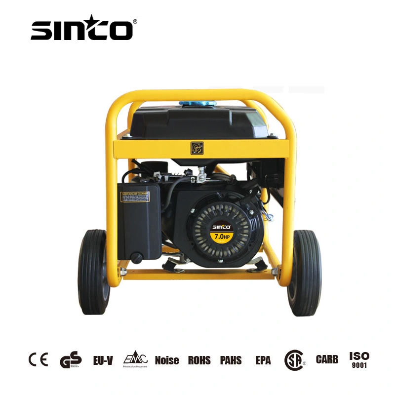 1-8kw Small Portable Electric Start Inverter Generator with Muffler Gasoline AVR W/ Co Shutdown