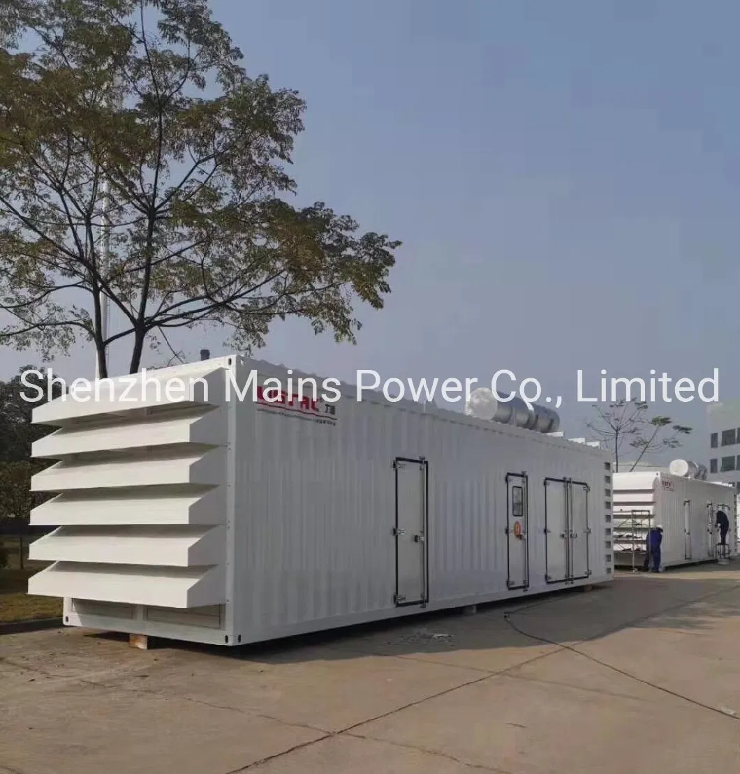 2250kVA 1800kw Mtu Diesel Generator Standby Power Plant 16V4000g23 Engine