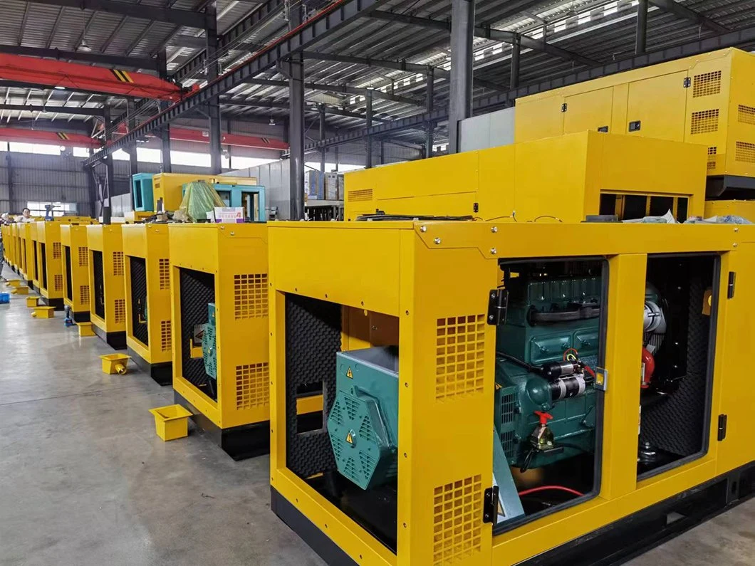 5kVA to 25kVA Small Portable Silent Electric Diesel Generator Set Price 7kVA 8kVA 10kVA 5kw 10kw 12kw Kw kVA 1 3 Phase Engine Power New Home Generator for Sale