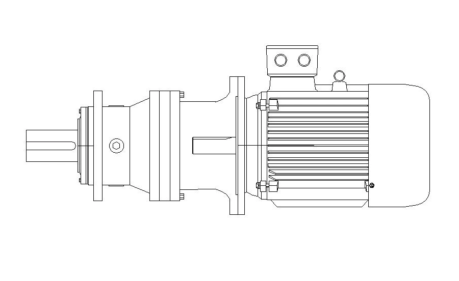 25kw 1500rpm 1800rpm Synchronous 3 Phase AC Permanent Magnet Generator with Gearbox