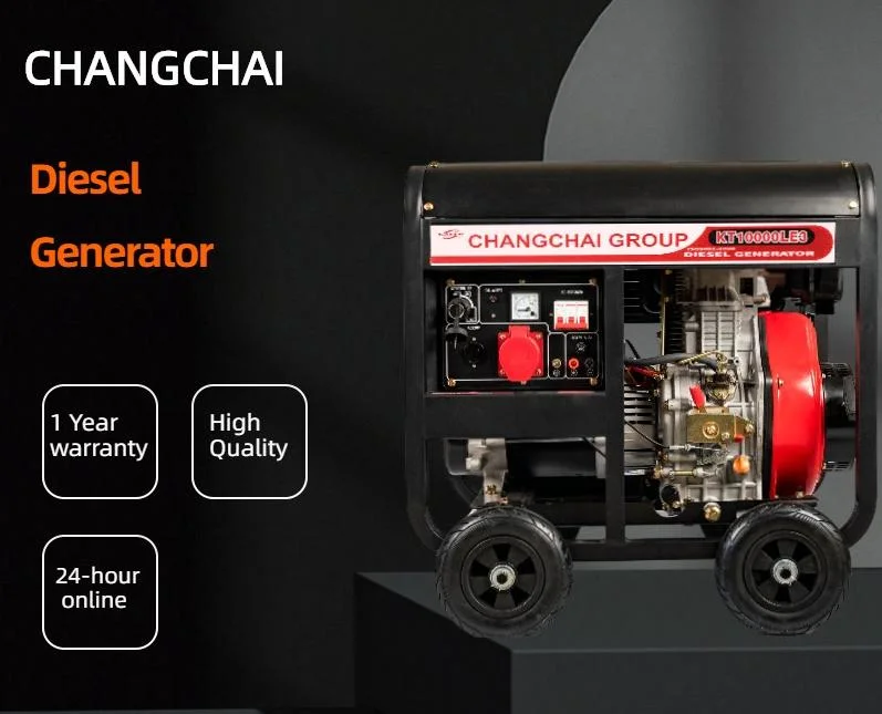 Open Type 5kw 5kVA 186fa Three Phase AC Alternator Diesel Generators