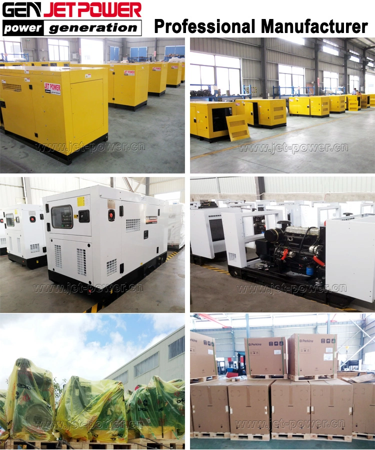 Factory Price 125kVA 100kw Quiet Diesel Generator with Silent Canopy