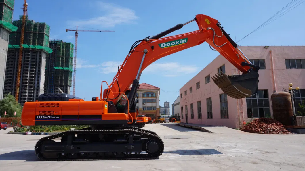 Doosan OEM Official Manufacturer 21ton 30ton 40ton 50 Tons Cummins Engine Hydraulic Wheel Crawler Excavator for Earthwork Construction, Mining