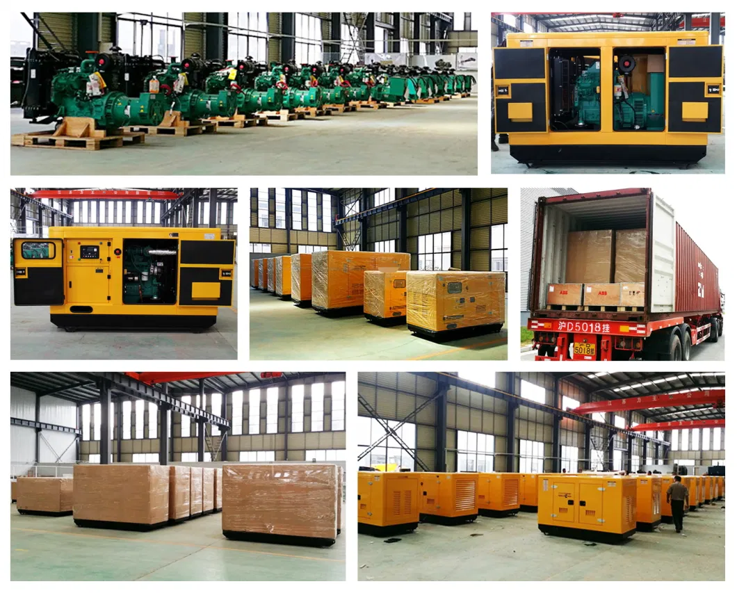 Factory Price 20/25/30/35 Kw kVA Generator Silent or Open Diesel Generators