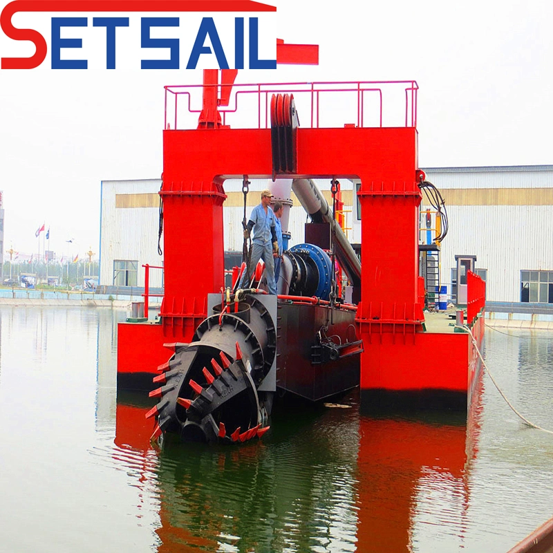 Hydraulic River Sand 26 Inch Dredger with Submersible Dredge Pump