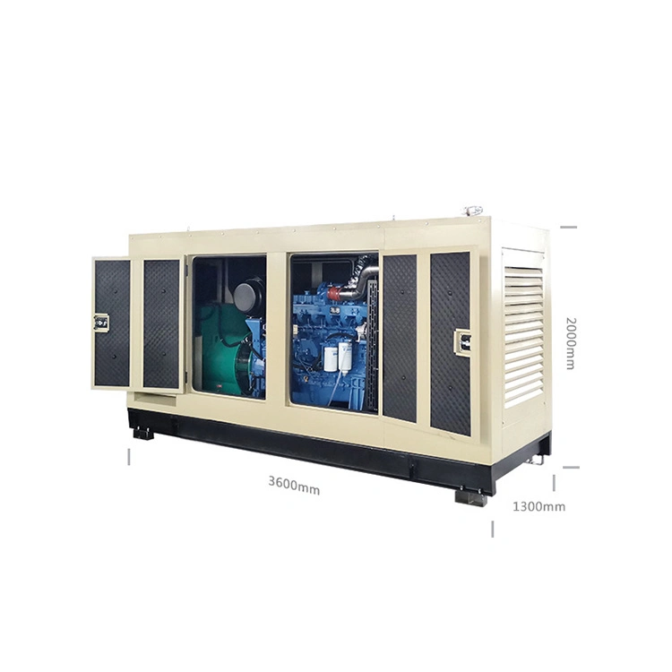 Silent Diesel Generator Set 200/250/300/500 Kw 350kw Factory Hotel Emergency Power Supply Electric Generator Made in China