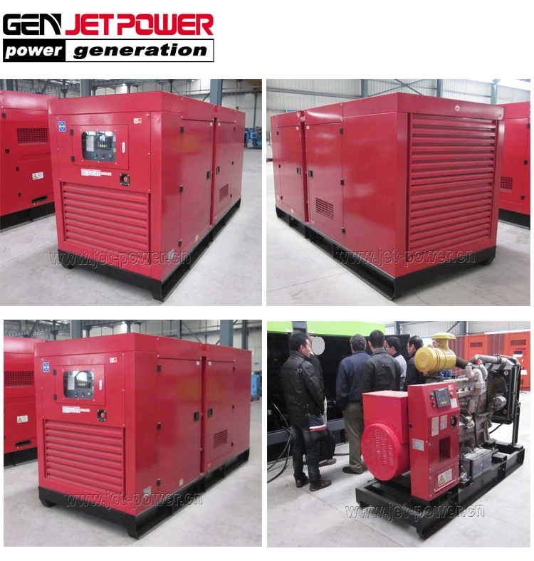 Factory Price 125kVA 100kw Quiet Diesel Generator with Silent Canopy