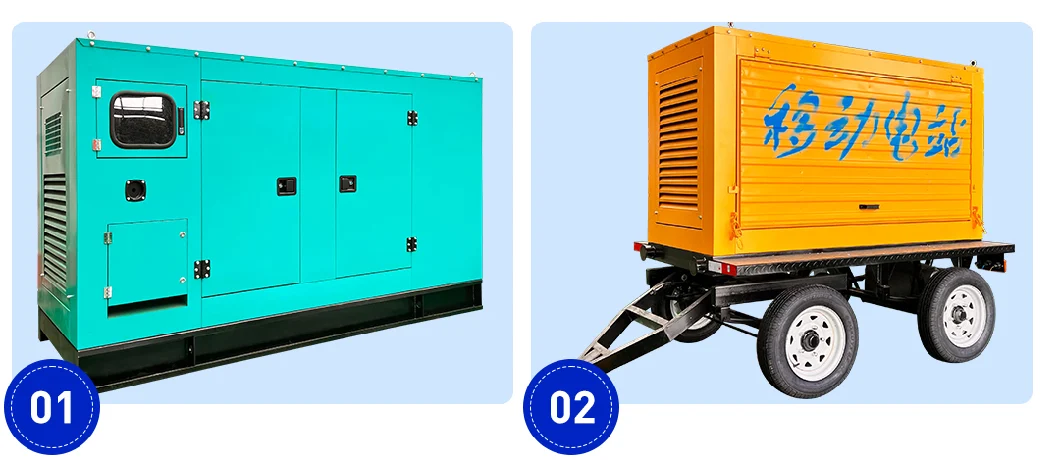 Hot Sale New Design 100kw/200kw/300kw/400kw Diesel Generator with Cummins/Yuchai/Weichai/Shigeng for Hotel/Supermarket