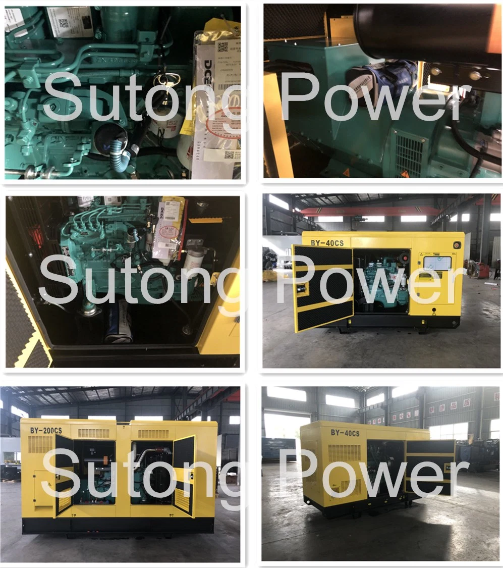 40kVA Silent Soundproof Type /Open Type Cumins 4bt3.9-G2 Engine Diesel Power Generator