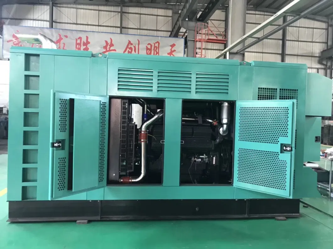 The House Used Diesel Generator Portable 100kVA 80kw Silent Generator