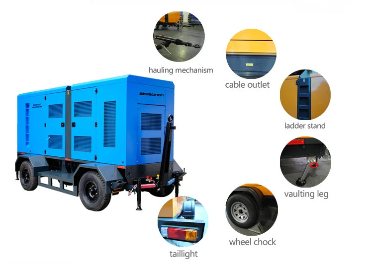 200 Kw Portable Mobile Diesel Generator