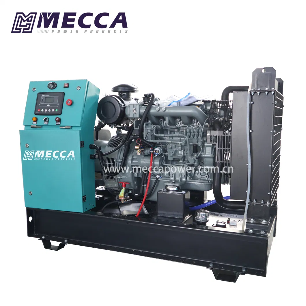 Mecca Silent Dg Set 10/15/20/25/30/40/50/75/100 kVA Kw Power Diesel Generator Deutz/Air Cooled Beinei/Perkins/Kubota/Yanmar/Yangdong/FAW/Isuzu for Telecom