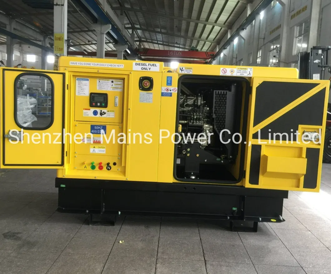 15kVA Standby Perkin Diesel Geenrator MP15e Perkin Generator Soundproof Genset