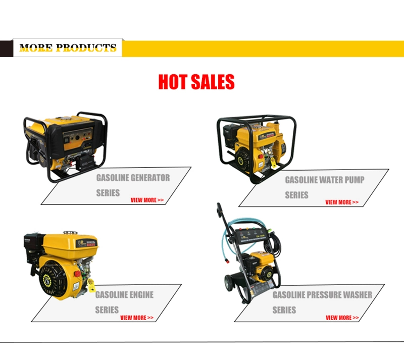 Power Value Portable Electric Start 5kw 5kVA Gasoline Generator