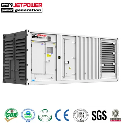 KTA50-GS8 Cummins Power Container Type1500kVA Seguridad de 1,2 MW Generador Diesel