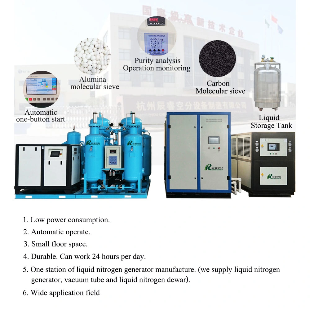 Liquid Nitrogen Plant Production Psa Nitrogen Generator for Coal Gasification Industrial