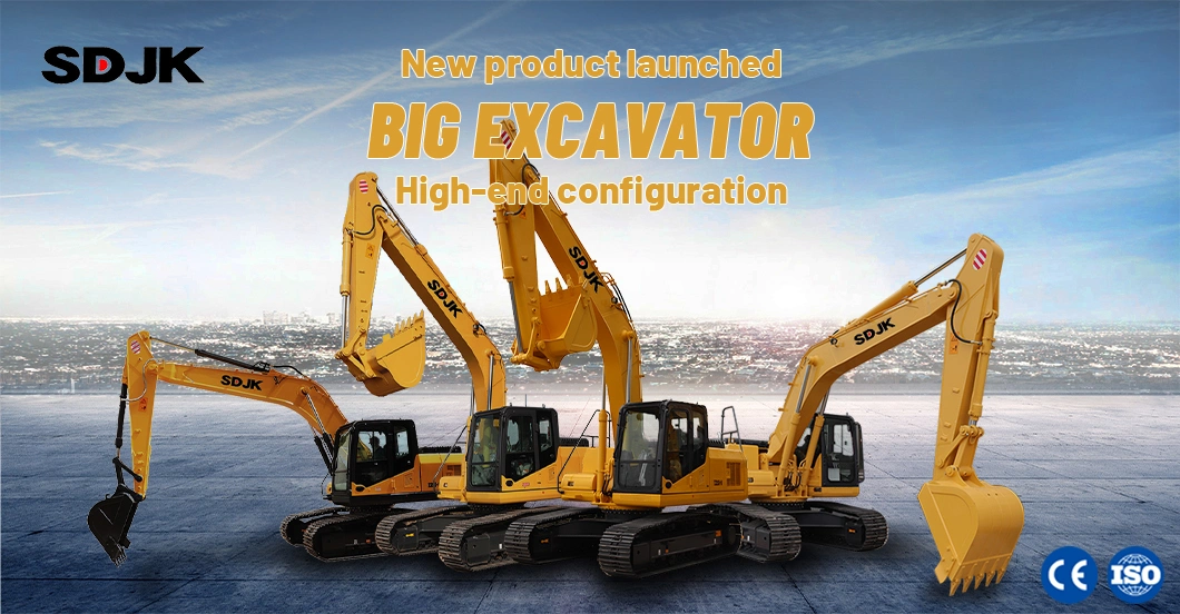 New Medium Excavator Machines with Cheap Prices for Sale 24 Ton