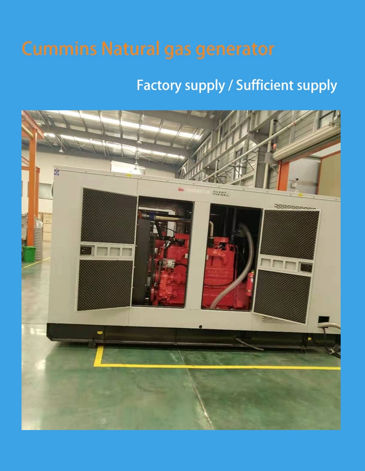 LPG Generator Silent Natural Gas Generator 300kw CHP Natural Gas Generator 300 Kw Biogas Generator Water Cooled Natural Gas