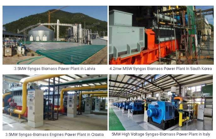 Gas Generator Price Natural Gas Engine Power Generators Biogas LPG Biomass Syngas 30-1000 Kw AC Three Phase