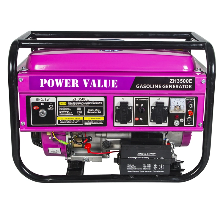 3kw 3000W Copper Wire Portable Electric Power Gasoline Generator