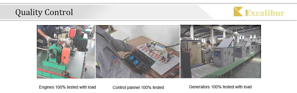 High Performance 10HP Air Cooled Diesel Inverter Welding Generator