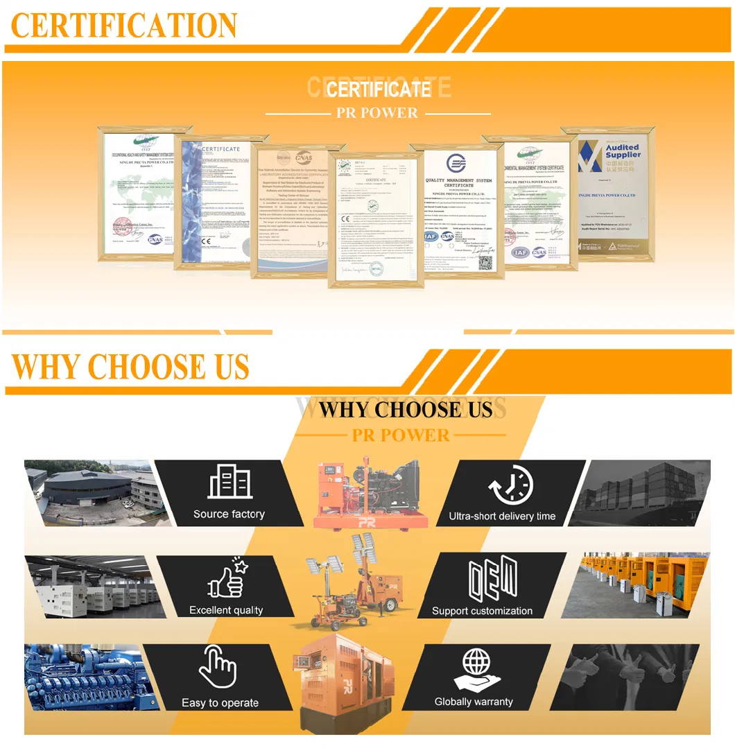 with UK-Perkis Cummis Silent Electric Power Generator 50kVA 100kVA 200kVA 250kVA 350kVA Diesel Genset 100kw 200kw Generator
