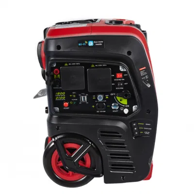 2kw 3 kw raffreddamento ad aria inverter a benzina /Silent Digital Camping Portable Generatore con ruote