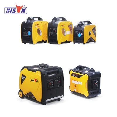 Commercio all&prime;ingrosso piccolo portatile benzina 2kw 2.5kw 2500W 3kw 3000W insonorizzato Generatore di inverter digitale a benzina silenzioso a gas Power
