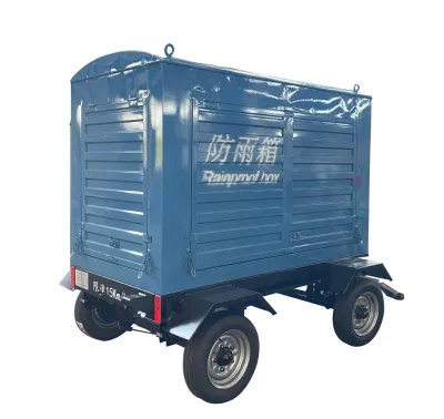  Tipo mobile con motore Cummins 200/300/100 kW diesel di tipo silenzioso Generatore diesel 40 kVA trifase 50 Hz