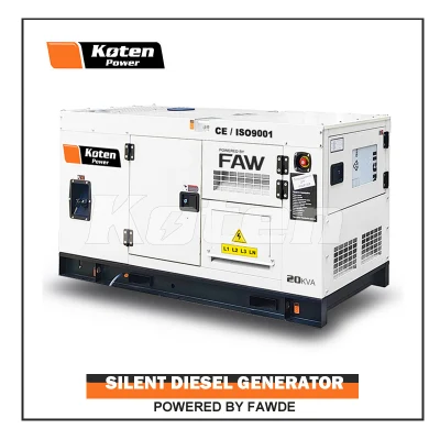  Potenza diesel elettrica silenziosa da 50 Hz da 10 kVA a 300 kVA Generatore con CE