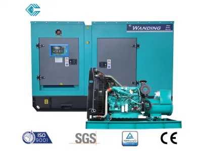  Generatore elettrico Volvo Cummins motore 80 kw 100kVA insonorizzato Cummins Diesel Generatore silenzioso per uso industriale commerciale domestico